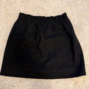 Jcrew black Elastic-Waist Mini Skirt - Classic Women's Skirt